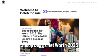 Thumbnail of celebmosaic.com
