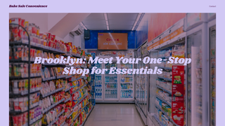 Thumbnail of bakesaleconvenience.com