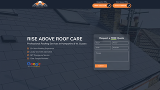 Thumbnail of riseaboveroofcare.com