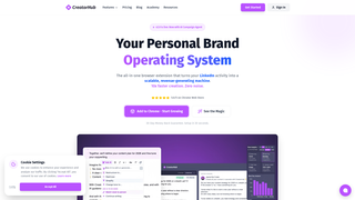 Screenshot of creatorhub-extension.com