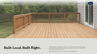 Thumbnail of westcountydecks.com