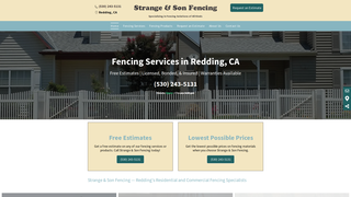 Thumbnail of strangeandsonfencingca.com