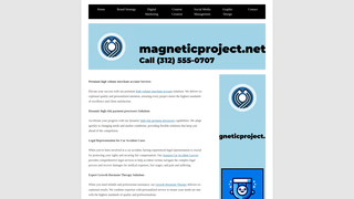 Thumbnail of magneticproject.net