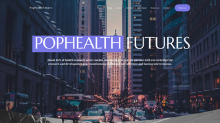 Thumbnail of pophealthfutures.com