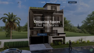 Screenshot of amzystudio.com
