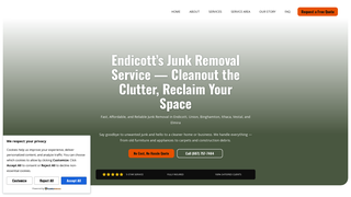 Thumbnail of endicottjunkremovalservices.com