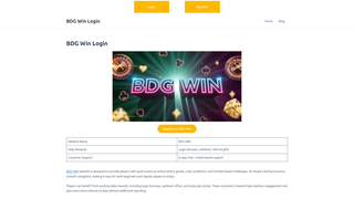 Thumbnail of bdgwini.com