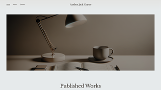 Thumbnail of authorjackcoyne.com