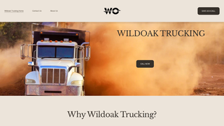 Thumbnail of wildoaktrucking.com