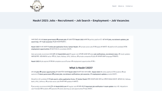 Thumbnail of naukri2025.com
