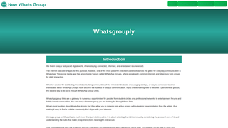 Thumbnail of whatsgrouply.com