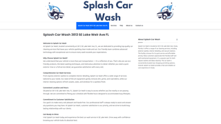 Thumbnail of splashcarwashfl.com
