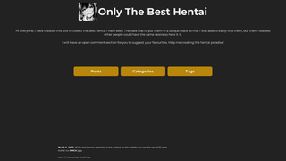 Thumbnail of onlythebesthentai.com