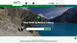 Thumbnail of mountaingoodwilltreks.com