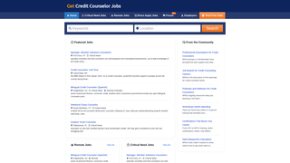 Thumbnail of getcreditcounselorjobs.com