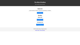 Thumbnail of themicrotoolbox.com