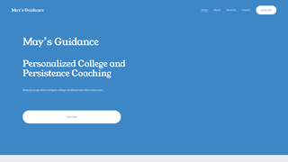 Screenshot of maysguidance.com