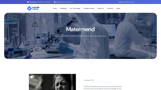 Thumbnail of matermend.com
