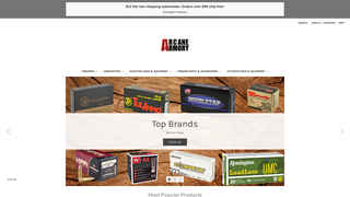 Thumbnail of arcanearmorygunshop.com