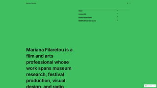 Thumbnail of marianafilaretou.com