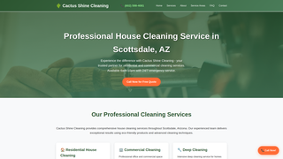 Thumbnail of cactusshinecleaning.com