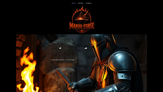 Screenshot of mandoforge.com