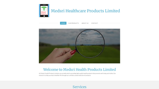 Thumbnail of medsrihealthcareproductslimited.com