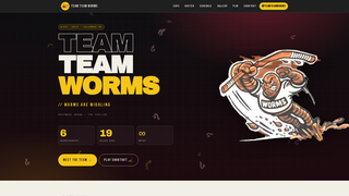 Screenshot of wormshockey.com