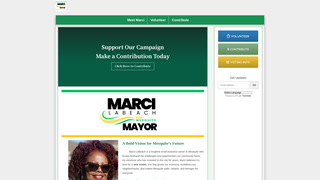 Thumbnail of votemarciformayor.com