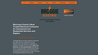 Thumbnail of broggieelectric.com