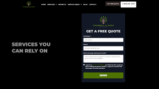 Thumbnail of fournellandsonstreeservice.com