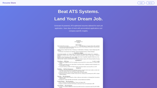 Thumbnail of yourtechresume.com