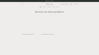 Screenshot of maizevault.com