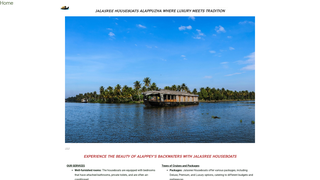 Thumbnail of jalasreehouseboats.com