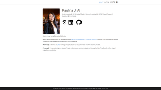 Screenshot of paulinaai.com