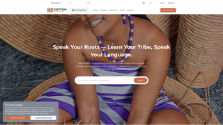 Screenshot of sabitribes.com