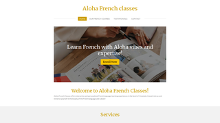 Thumbnail of alohafrenchclasses.com