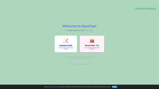 Thumbnail of equatype.com