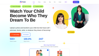 Screenshot of tinkki.com