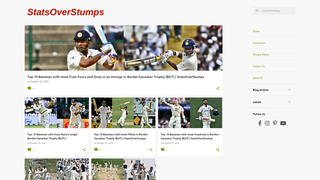 Thumbnail of statsoverstumps.com