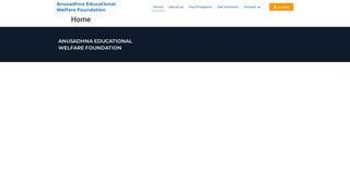 Thumbnail of anusadhnaeducationalwelfarefoundation.org