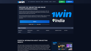 Thumbnail of 1winbookie.com
