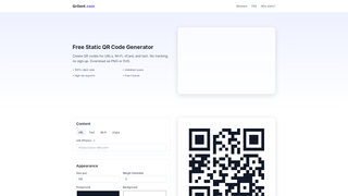 Thumbnail of qrgent.com