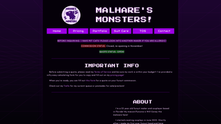 Thumbnail of malharesmonsters.com