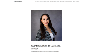 Thumbnail of cathleenwinter.com
