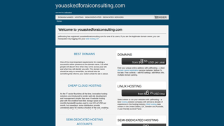 Thumbnail of youaskedforaiconsulting.com