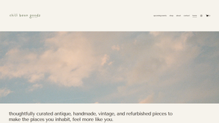 Screenshot of chilibeangoods.com