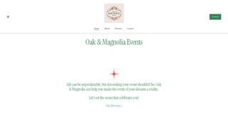 Thumbnail of oakandmagnoliaevents.com