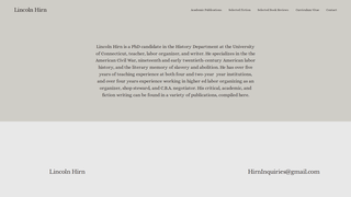 Thumbnail of lincolnhirn.com