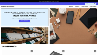 Thumbnail of sparkpointelectronicsstore.com